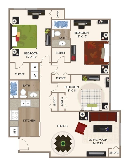 The Annwood Floor Plan Image