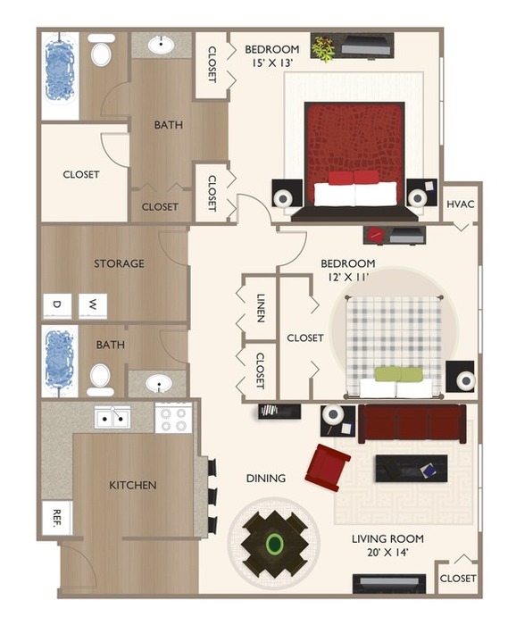 The Sayler Floor Plan Image
